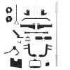 Station rack de musculation avec accessoires de marque Titanium Strength
