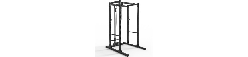 La rack à squat de musculation capacité de charge 1 tonne