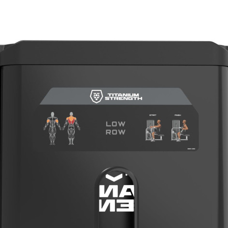 Low Row Machine Titanium Strength