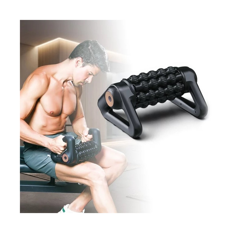 Rouleau de massage électronique pour récupération musculaire
