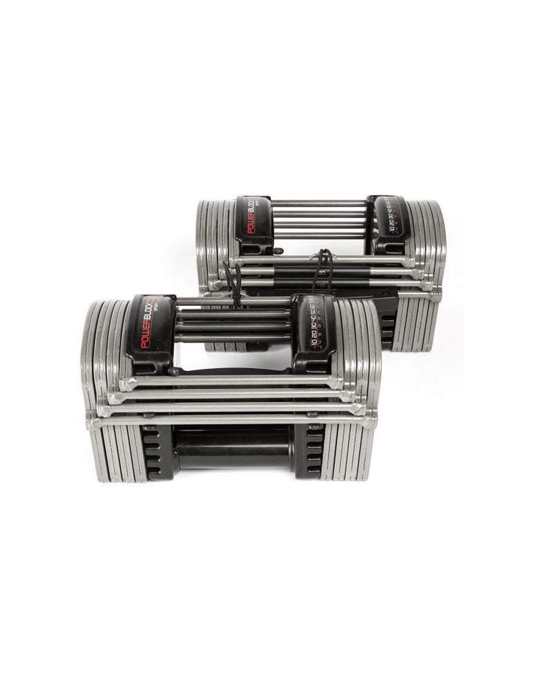 Haltères réglables powerblock