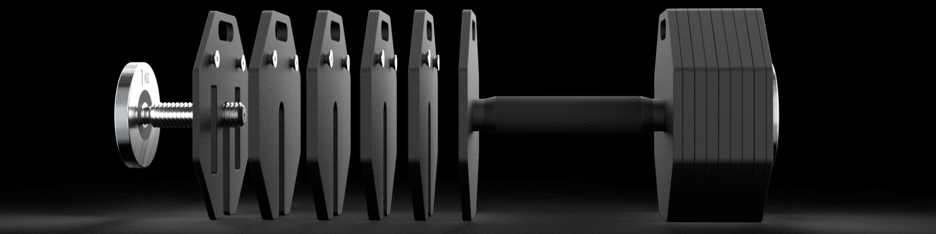 ATX Octa Dumbbells système intelligent