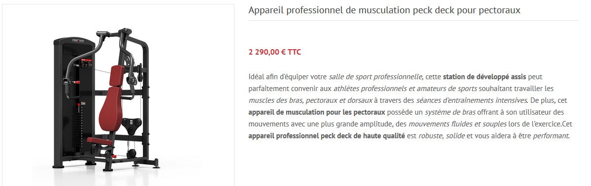 Peck deck professionnel