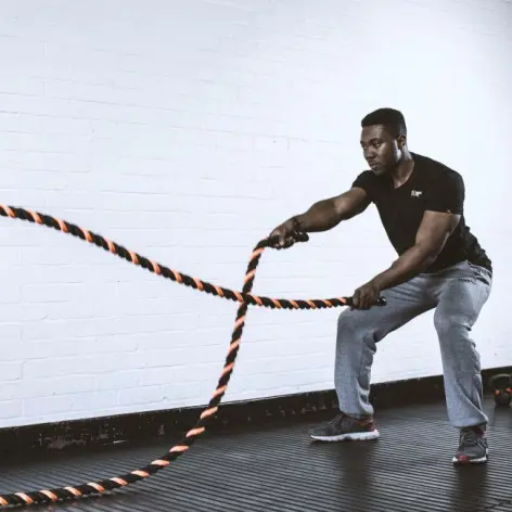 Battle rope pour cross-training 38mm - 9,12 ou 15 mètres - vue 2