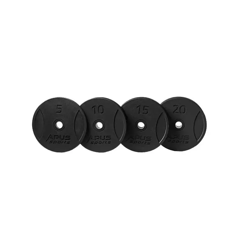 Bumper plates olympiques de 5 à 20 kg musculation et crosstraining
