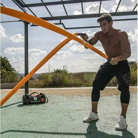 Battle rope Premium crosstraining - 10 mètres ou 15 mètres / diamètre 3,8 cm - vue 3