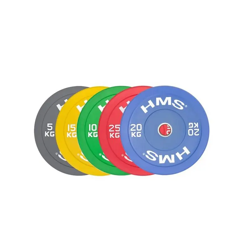 Bumper plates colorés 5-25 kg