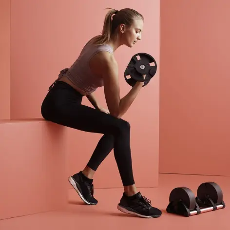 Haltères réglables à charge automatique 2 à 32 kg - vue 19