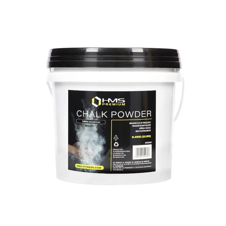 Pot de magnésie pour séances de musculation