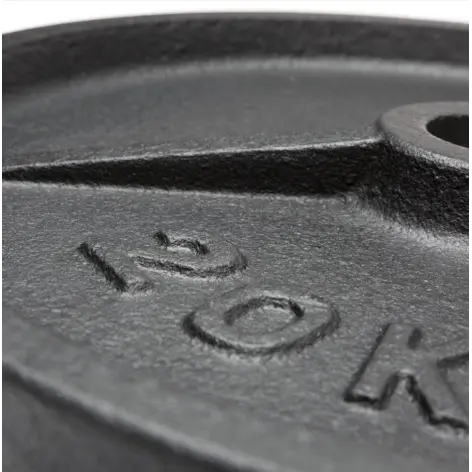 Pack de poids olympiques 125 kg - vue 3