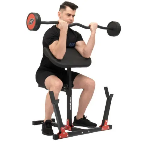 Pupitre à biceps hauteur réglable - vue 4