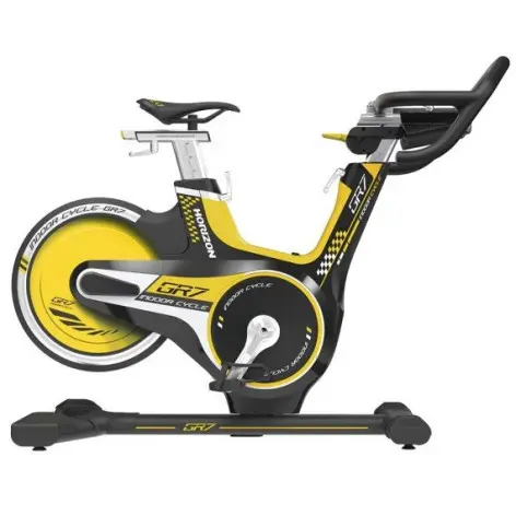 Vélo d'intérieur à roue magnétique pour exercices cardio en home training - vue 2