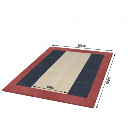 Plateforme d'haltérophilie pour deadlift