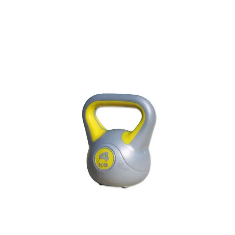 Kettlebells débutant en plastique pour séances cardio en home training