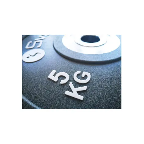 Disque de poids halterophilie à 5 niveaux de charge pour séances crosstraining à domicile ou en salle - vue 2