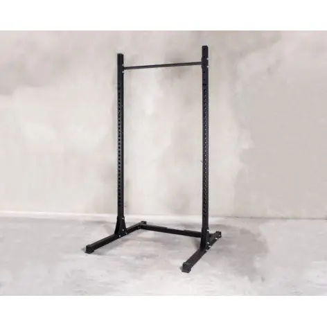 Half rack de musculation pour entraînement en home-gym