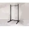 Half rack de musculation pour entraînement en home-gym