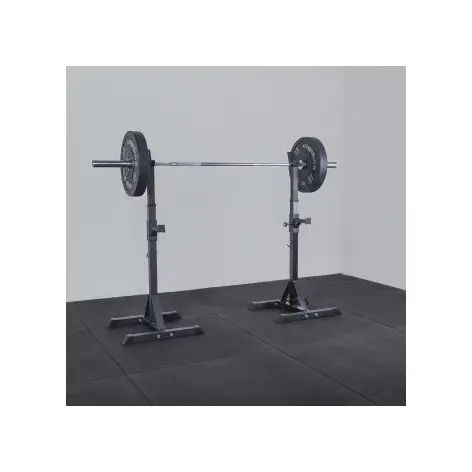 Chandelles half rack repose barres capacité 180 kg de charge pour domicile