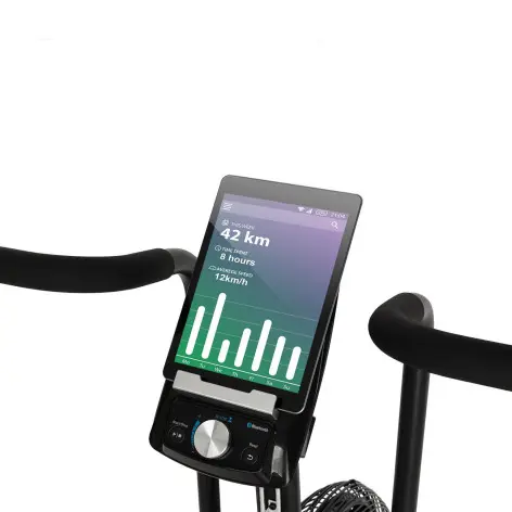 Vélo Air Bike résistance à air connexion Bluetooth - vue 4
