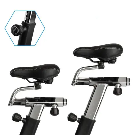 Vélo Air Bike résistance à air connexion Bluetooth - vue 3