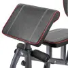 Machine de musculation homegym multipostes avec colonne de poids - vue 2
