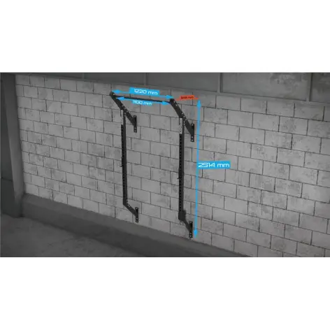 Demi rack mural Royal pour entraînement de crossfit - vue 9