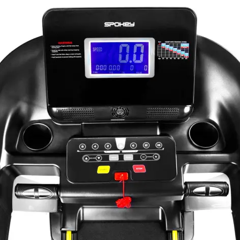 Tapis de course pliable avec console de suivi des performances - Haute technologie - vue 12