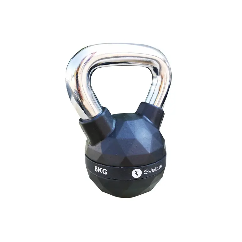 Kettlebell avec revêtement en urèthane pour crosstraining à capacité allant de 6 à 24 kg