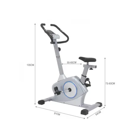 Vélo d'appartement ergomètre avec système de freinage magnétique - vue 3