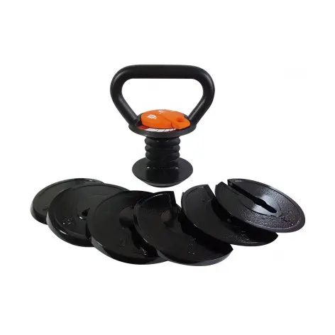 Kettlebell réglable à charge variable 4 à 18 kg - vue 2