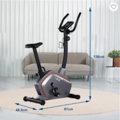 Dimensions du vélo d'appartement à puissance magnétique