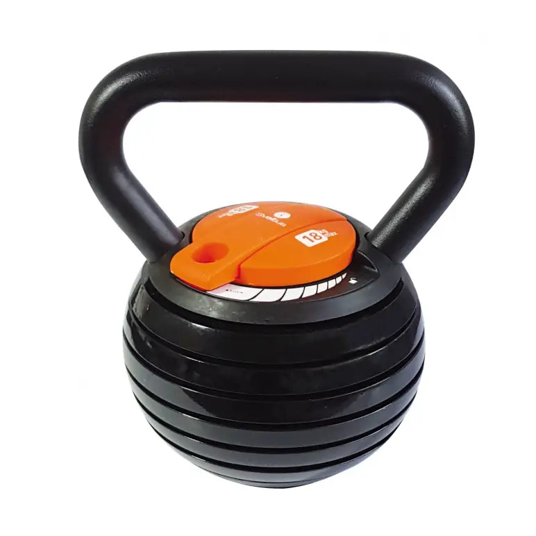 Kettlebell réglable à charge variable 4 à 18 kg