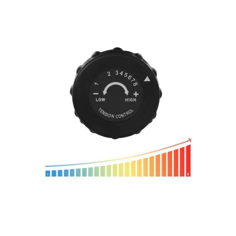 Bouton de réglage de la résistance en 8 niveaux