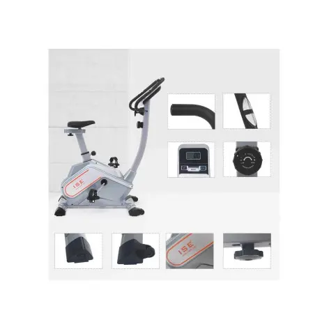 Vélo d’appartement avec 8 niveaux de résistance