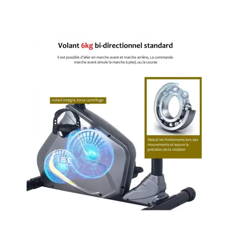 Roue d'inertie de 5 kg pour une stabilité optimale