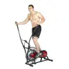 Vélo elliptique à domicile avec résistance aérodynamique et écran LCD - vue 5