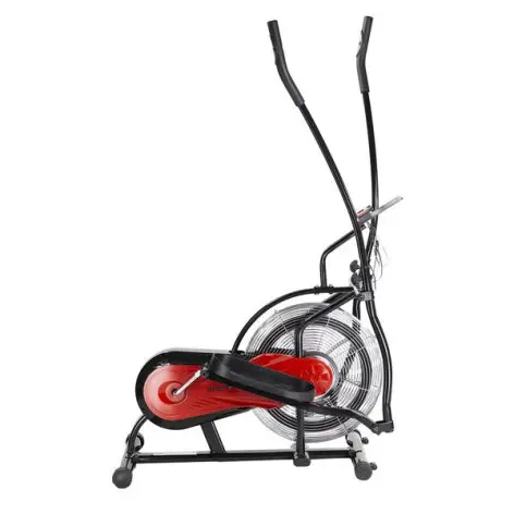 Vélo elliptique à domicile avec résistance aérodynamique et écran LCD - vue 2