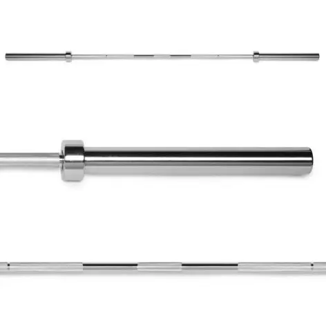 Barre droite de 220 cm pour disques de poids olympiques