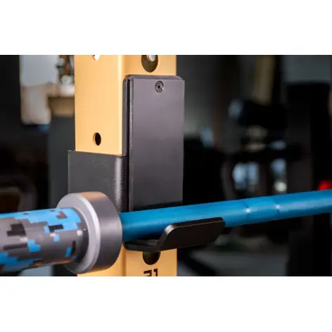 Paire de crochets en J pour plateforme de 80 x 80 mm