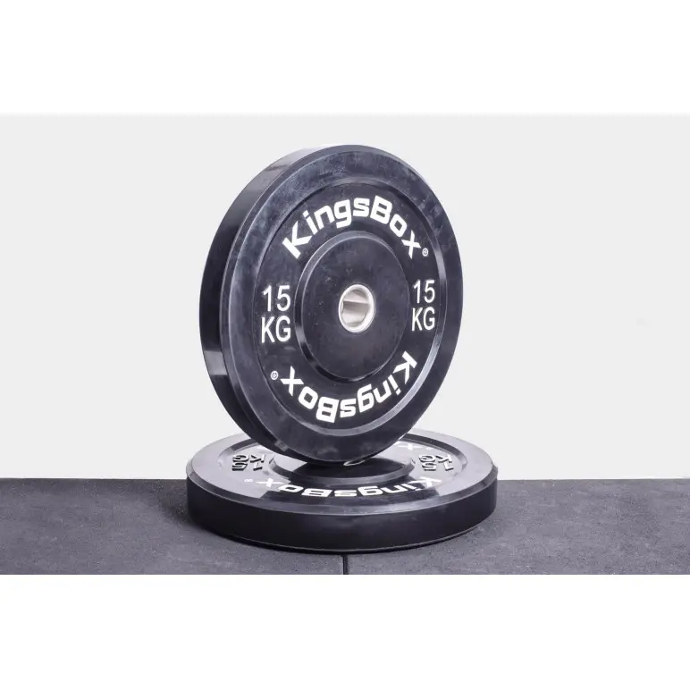 Disques Bumpers plates pour séances de squat et power-lifting