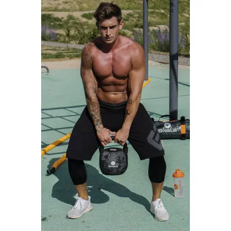 Kettlebell camouflage soft lest en sable de 4 à 16 kg - vue 7