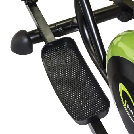 Vélo d'appartement elliptique avec ordinateur de bord multifonctions - vue 4