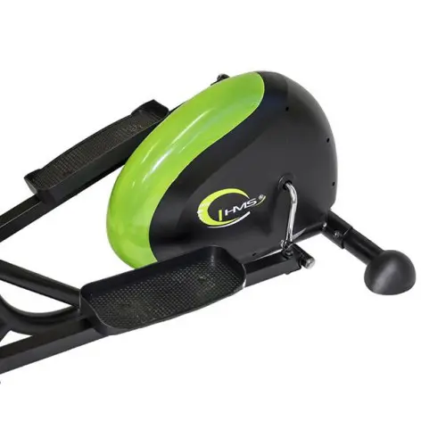 Vélo d'appartement elliptique avec ordinateur de bord multifonctions - vue 3