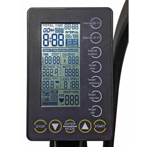 Vélo Air Bike ExpertPlus résistance air + magnétique - vue 6