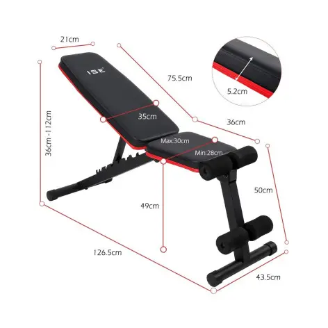 Banc de musculation réglable pour home-gym - vue 3