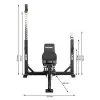 Banc de musculation olympique réglable - vue 27