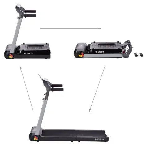 Tapis professionnel avec affichage lcd et vitesse maximale 12km/h - vue 3