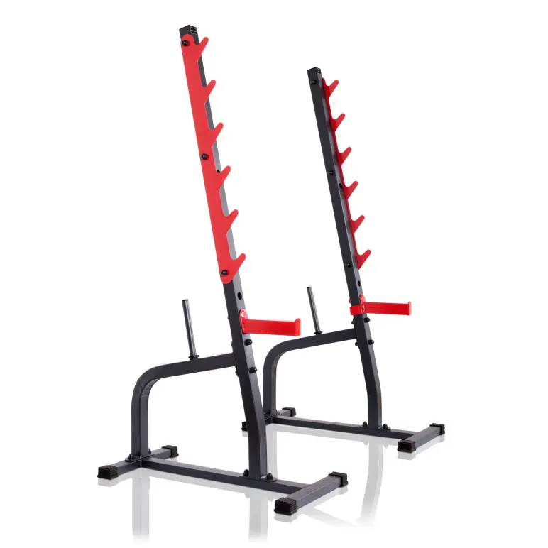 Chandelles repose barre multipositions semi-pro 300 kg