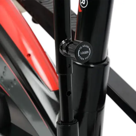 Vélo domicile elliptique avec affichage fonctionnel et high tech Bluetooth - vue 5