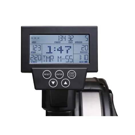 Rameur air rower professionnel résistance à air - vue 4